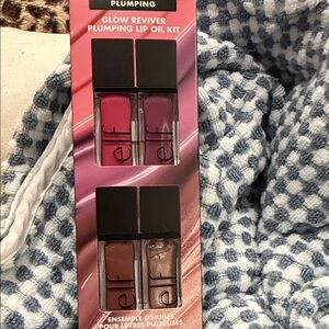 ELF Glow Reviver Lip Oil Set - Pink, Purple, Gold